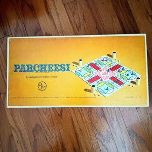 Vintage 1964 Parcheesi Board Game Gold Seal Edition